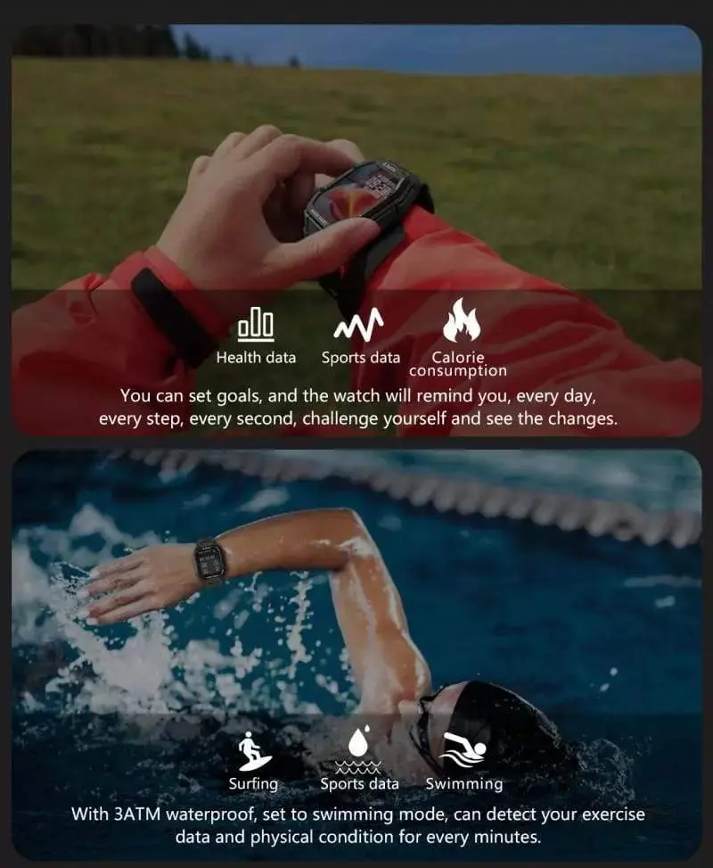 Blutdruckuhr „Wasserdicht“ 